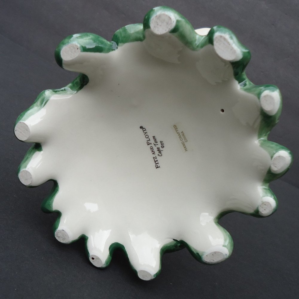 Fitz and Floyd Cape Town MONKEY&PALM CANDLE PILLAR - Picture 10 of 16